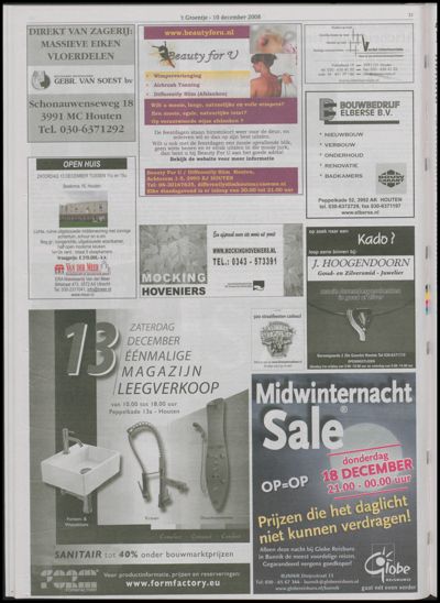 Wijks Nieuws / Bunniks Nieuws, 10 december 2008 (nr. 50, jrg. 44)