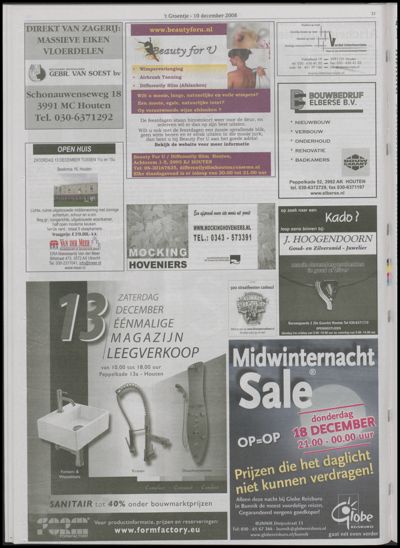 Wijks Nieuws / Bunniks Nieuws, 10 december 2008 (nr. 50, jrg. 44)