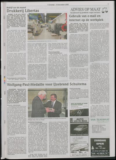 Wijks Nieuws / Bunniks Nieuws, 10 december 2008 (nr. 50, jrg. 44)
