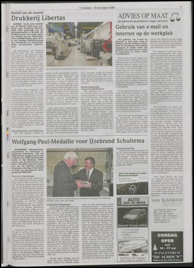 Wijks Nieuws / Bunniks Nieuws, 10 december 2008 (nr. 50, jrg. 44)