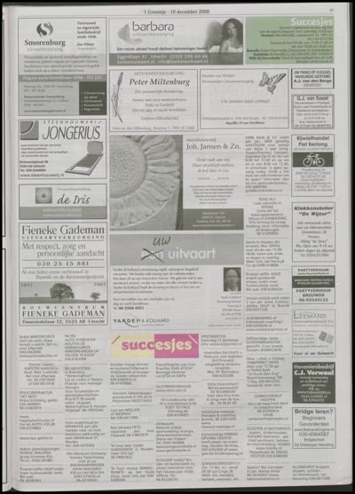 Wijks Nieuws / Bunniks Nieuws, 10 december 2008 (nr. 50, jrg. 44)