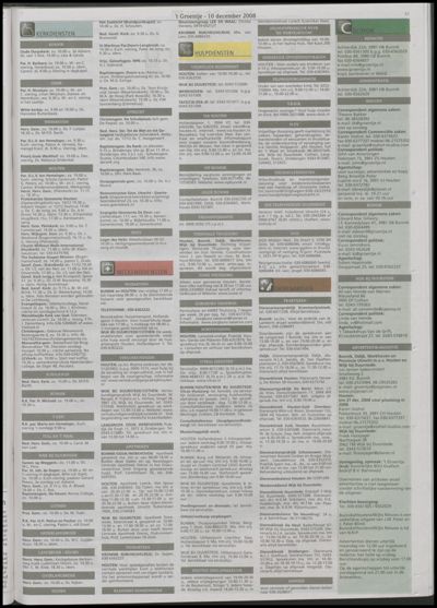 Wijks Nieuws / Bunniks Nieuws, 10 december 2008 (nr. 50, jrg. 44)
