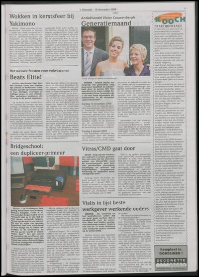 Wijks Nieuws / Bunniks Nieuws, 10 december 2008 (nr. 50, jrg. 44)