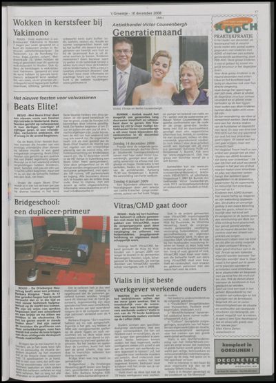 Wijks Nieuws / Bunniks Nieuws, 10 december 2008 (nr. 50, jrg. 44)