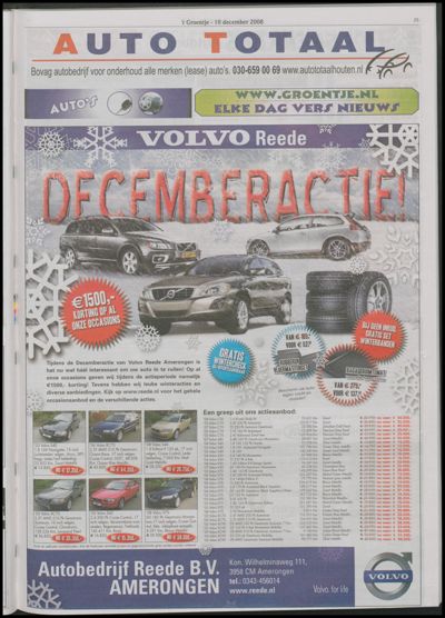Wijks Nieuws / Bunniks Nieuws, 10 december 2008 (nr. 50, jrg. 44)