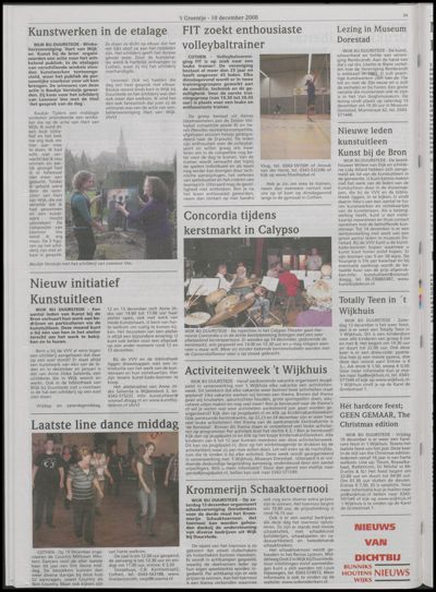 Wijks Nieuws / Bunniks Nieuws, 10 december 2008 (nr. 50, jrg. 44)