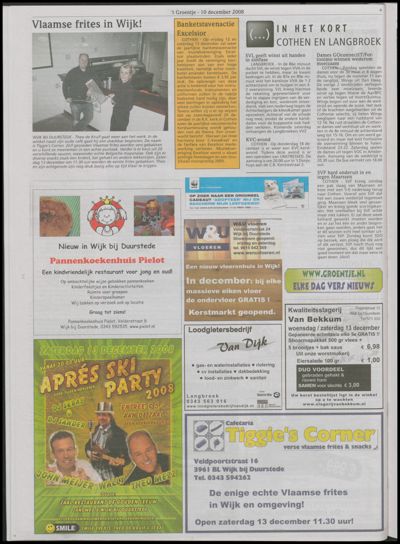 Wijks Nieuws / Bunniks Nieuws, 10 december 2008 (nr. 50, jrg. 44)