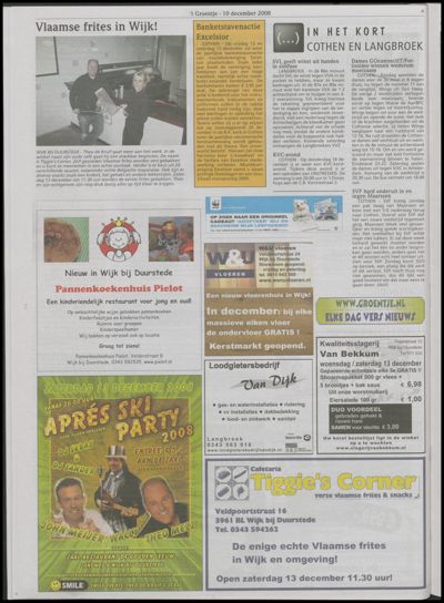Wijks Nieuws / Bunniks Nieuws, 10 december 2008 (nr. 50, jrg. 44)