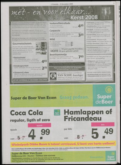 Wijks Nieuws / Bunniks Nieuws, 10 december 2008 (nr. 50, jrg. 44)
