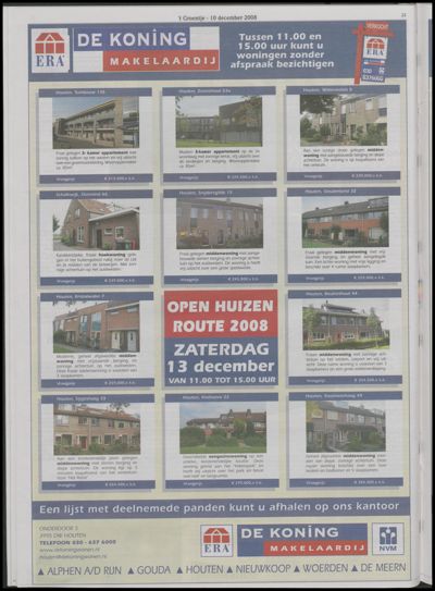 Wijks Nieuws / Bunniks Nieuws, 10 december 2008 (nr. 50, jrg. 44)