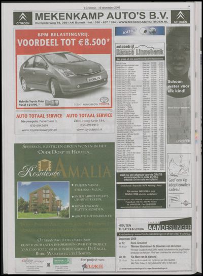 Wijks Nieuws / Bunniks Nieuws, 10 december 2008 (nr. 50, jrg. 44)