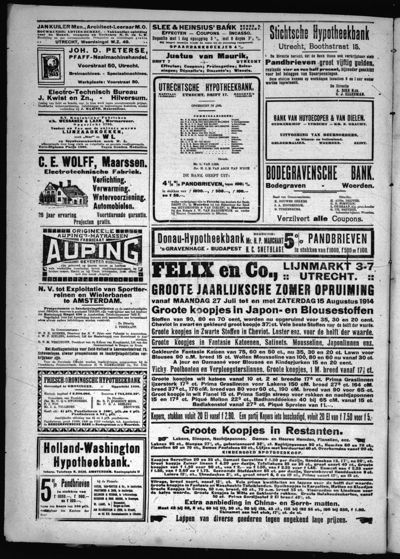 Het Nieuws, 1 augustus 1914 (nr. 61, jrg. 34)