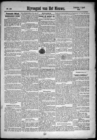 Het Nieuws, 1 april 1916 (nr. 26, jrg. 36)