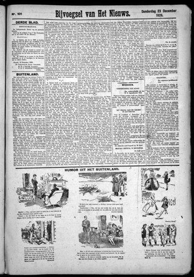 Het Nieuws, 23 december 1926 (nr. 101, jrg. 46)