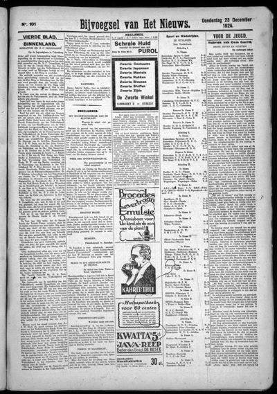 Het Nieuws, 23 december 1926 (nr. 101, jrg. 46)