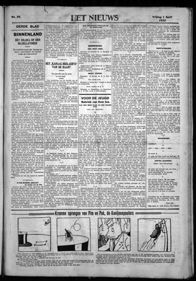 Het Nieuws, 1 april 1932 (nr. 26, jrg. 52)