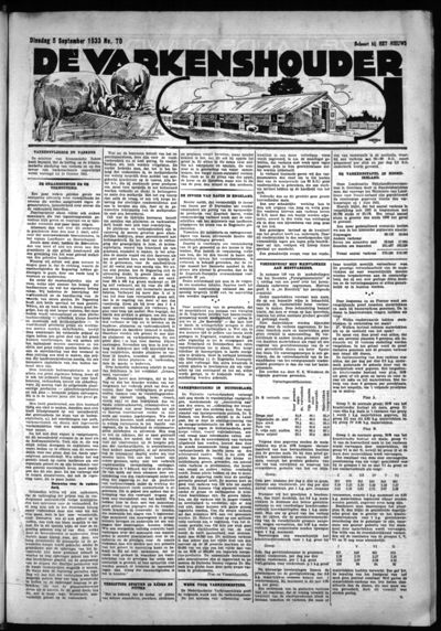 Het Nieuws, 5 september 1933 (nr. 71, jrg. 53)
