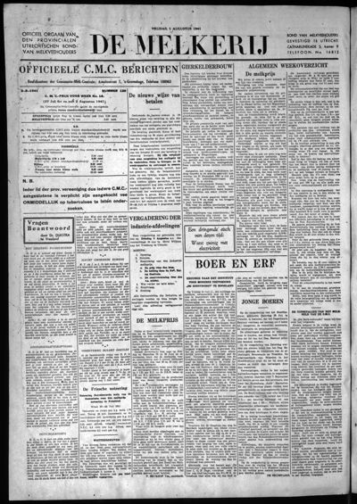 Het Nieuws, 1 augustus 1941 (nr. 61, jrg. 61)