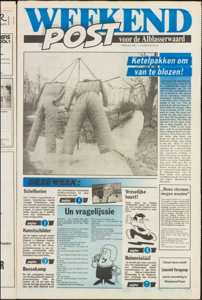 Weekend Post, 1 februari 1990