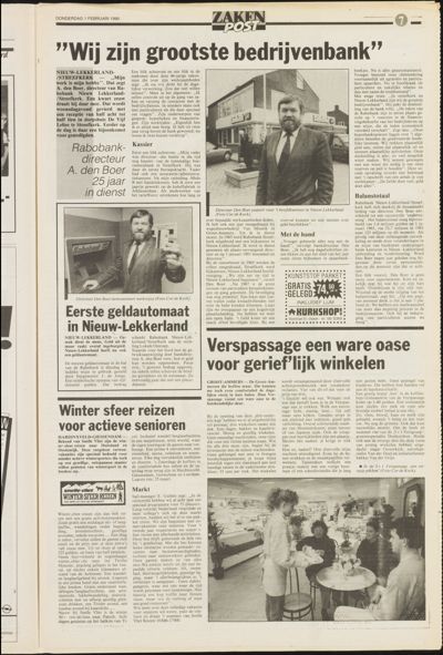 Weekend Post, 1 februari 1990