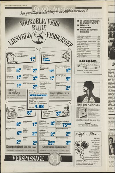 Weekend Post, 1 februari 1990