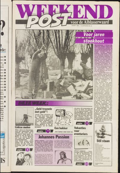 Weekend Post, 1 maart 1990