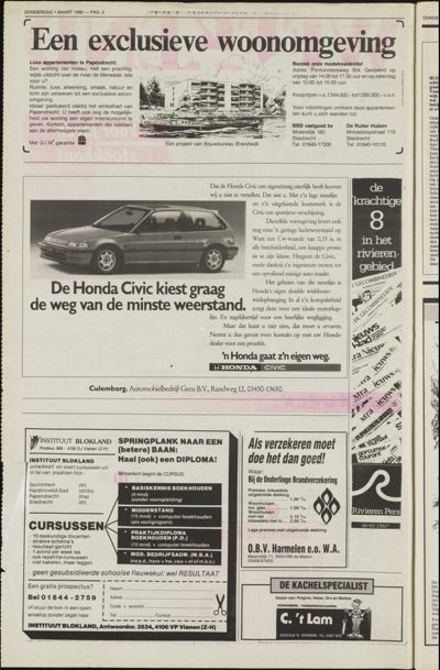 Weekend Post, 1 maart 1990