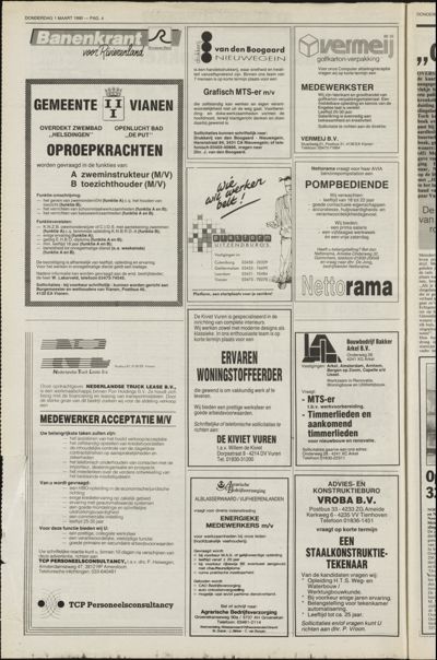 Weekend Post, 1 maart 1990