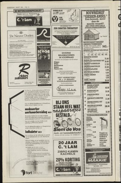 Weekend Post, 1 maart 1990