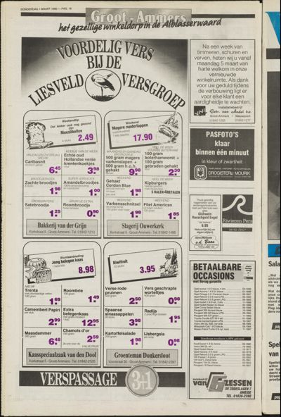 Weekend Post, 1 maart 1990