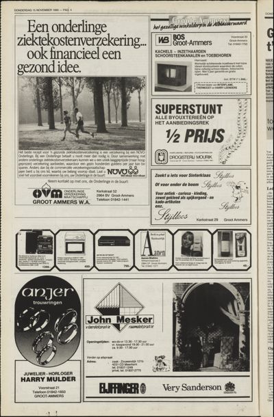 Weekend Post, 15 november 1991