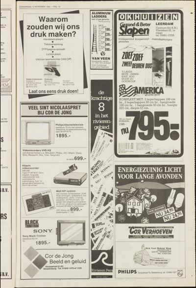 Weekend Post, 15 november 1991
