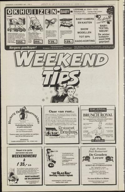 Weekend Post, 13 december 1991