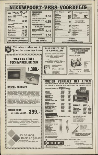 Weekend Post, 13 december 1991