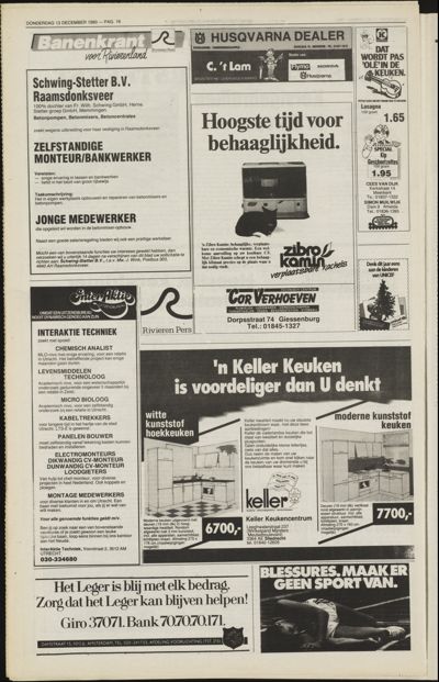 Weekend Post, 13 december 1991