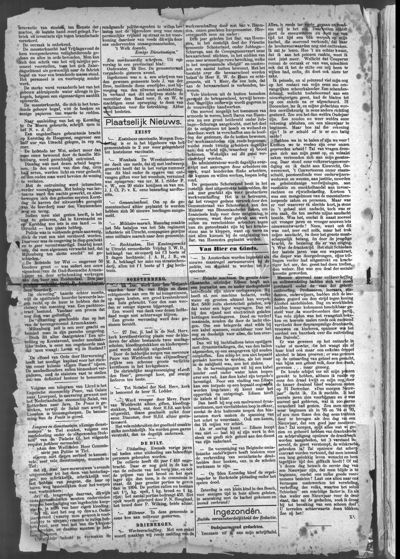 Weekbode, 1 januari 1896 (nr. 1, jrg. 33)