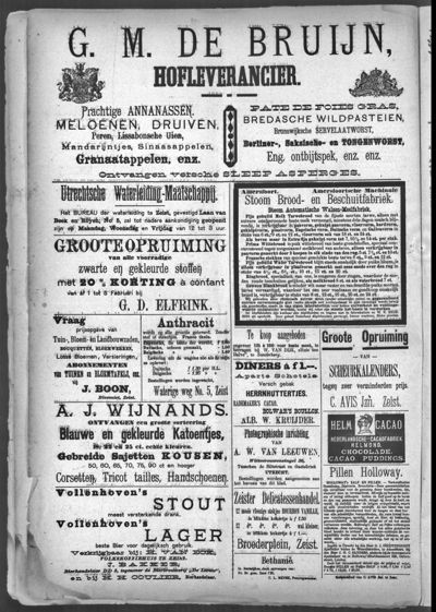 Weekbode, 1 februari 1896 (nr. 10, jrg. 33)