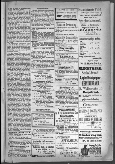 Weekbode, 1 april 1896 (nr. 27, jrg. 33)
