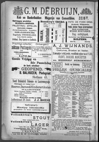 Weekbode, 1 april 1896 (nr. 27, jrg. 33)