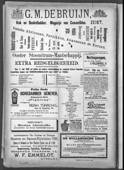 Weekbode, 1 juli 1896 (nr. 53, jrg. 33)