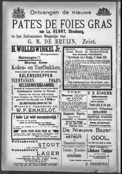 Weekbode, 10 oktober 1896 (nr. 82, jrg. 33)
