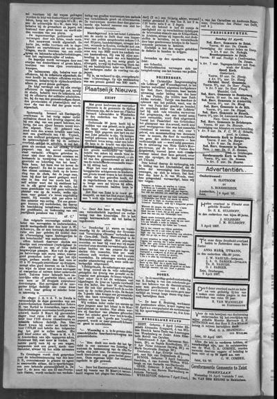 Weekbode, 10 april 1897 (nr. 29, jrg. 34)