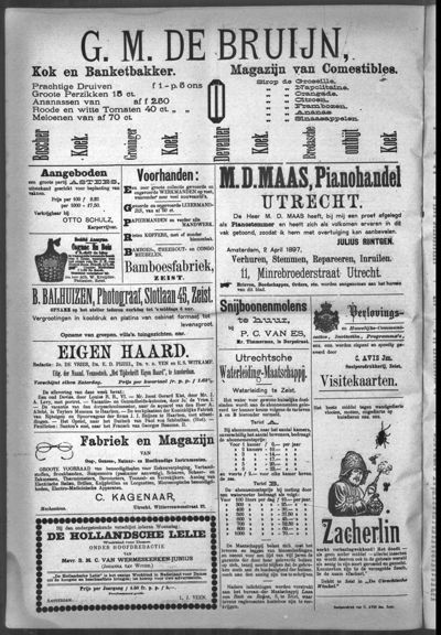 Weekbode, 11 augustus 1897 (nr. 64, jrg. 34)