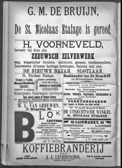 Weekbode, 1 december 1897 (nr. 96, jrg. 34)