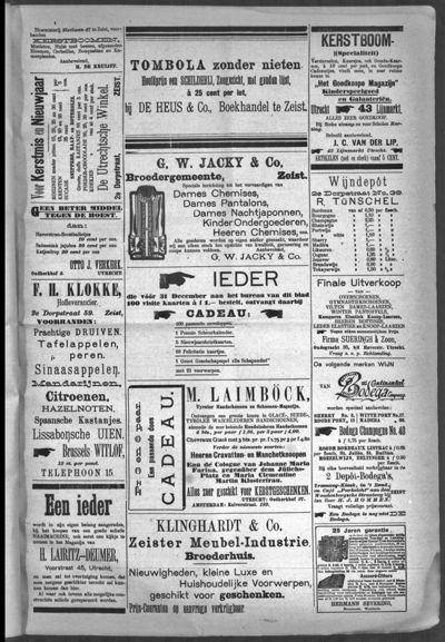 Weekbode, 18 december 1897 (nr. 101, jrg. 34)