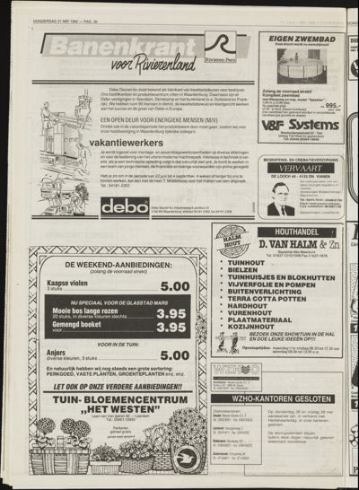 Vianen Post, 21 mei 1991