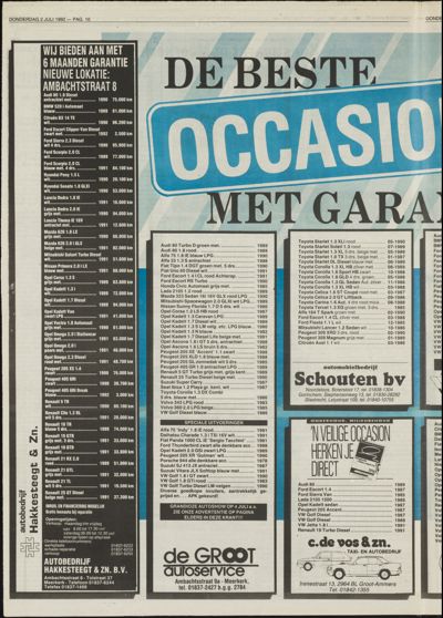 Vianen Post, 2 juli 1991