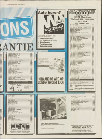 Vianen Post, 2 juli 1991