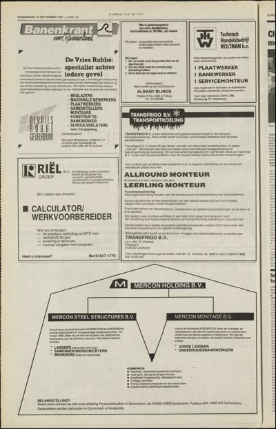 Vianen Post, 19 september 1991