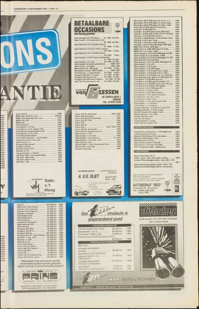 Vianen Post, 19 september 1991